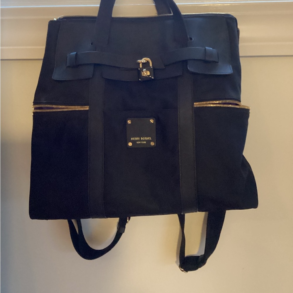 Henri Bendel nylon backpack